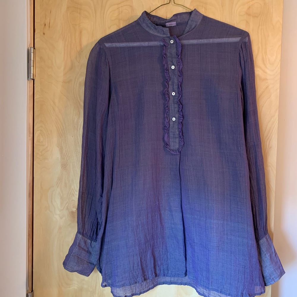Dosa finespun linen tunic size 2 (sm-md)